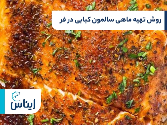 طرز تهیه ماهی سالمون کبابی در فر