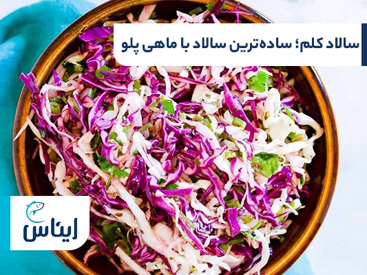 سالاد کلم؛ سالاد مناسب با ماهی پلو