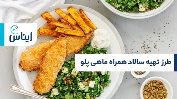 بهترین سالاد همراه ماهی پلو